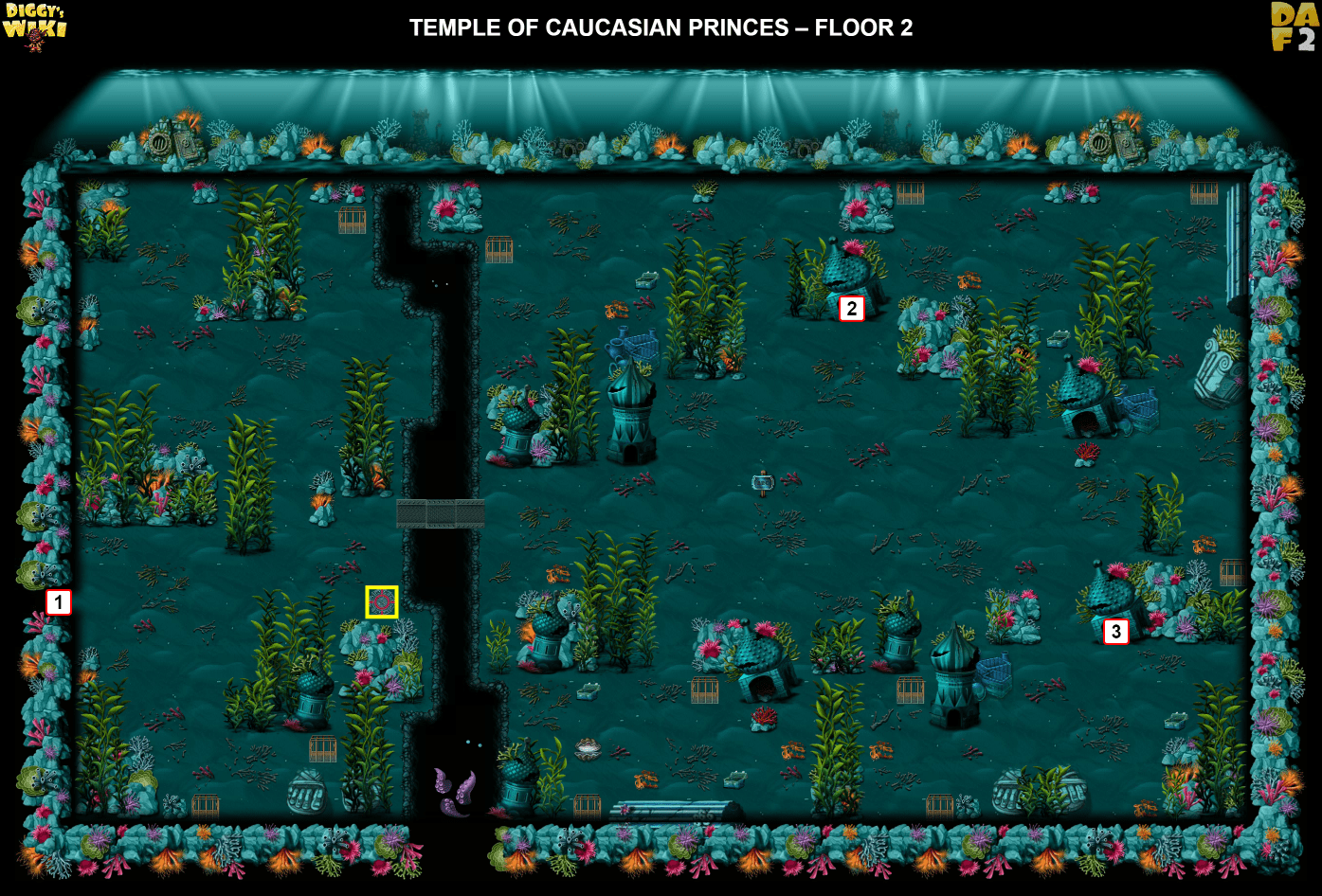 Temple Of Caucasian Princes Map 2