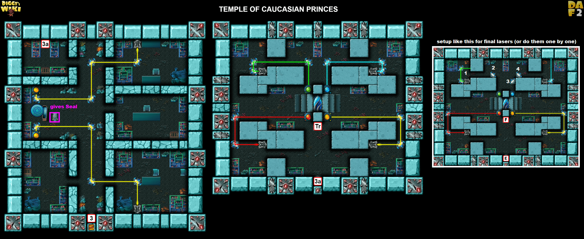 Temple Of Caucasian Princes Map 4