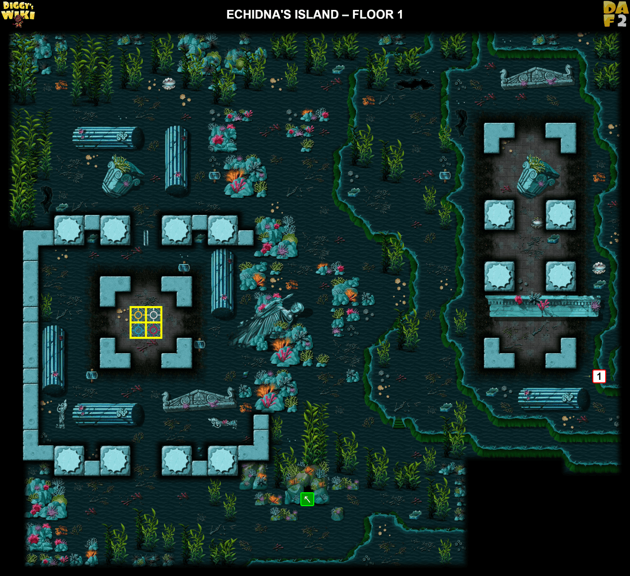 Echidna's Island Map 1