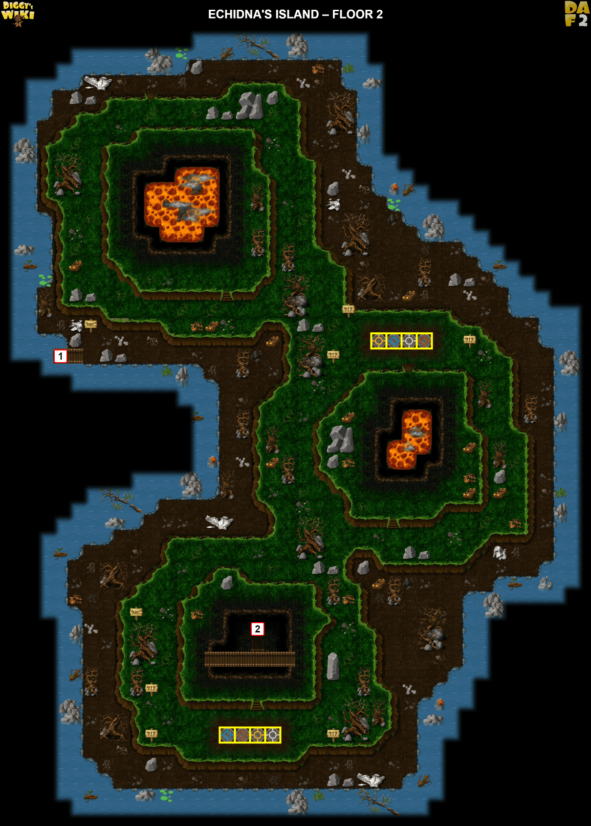 Echidna's Island Map 2