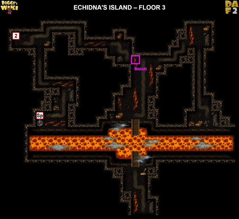 Echidna's Island Map 3