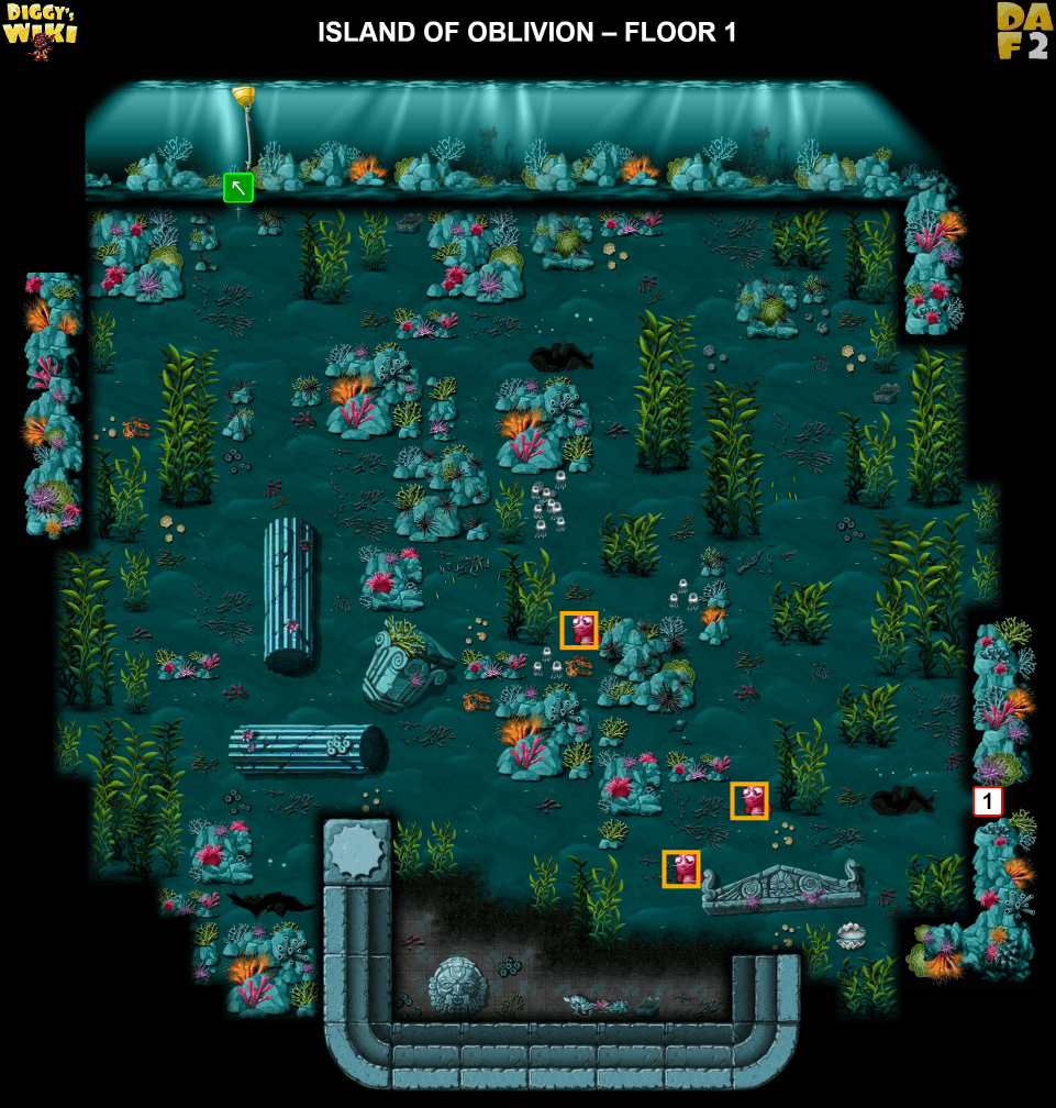 Island Of Oblivion Map 1