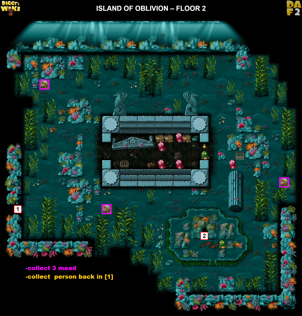 Island Of Oblivion Map 2