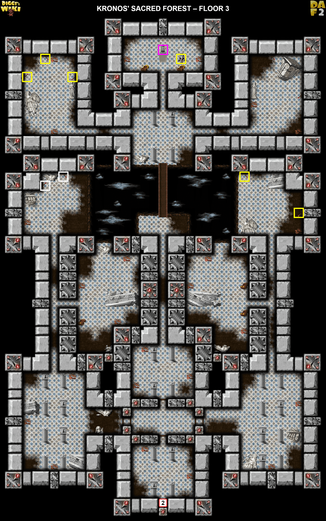 Kronos' Sacred Forest Map 3
