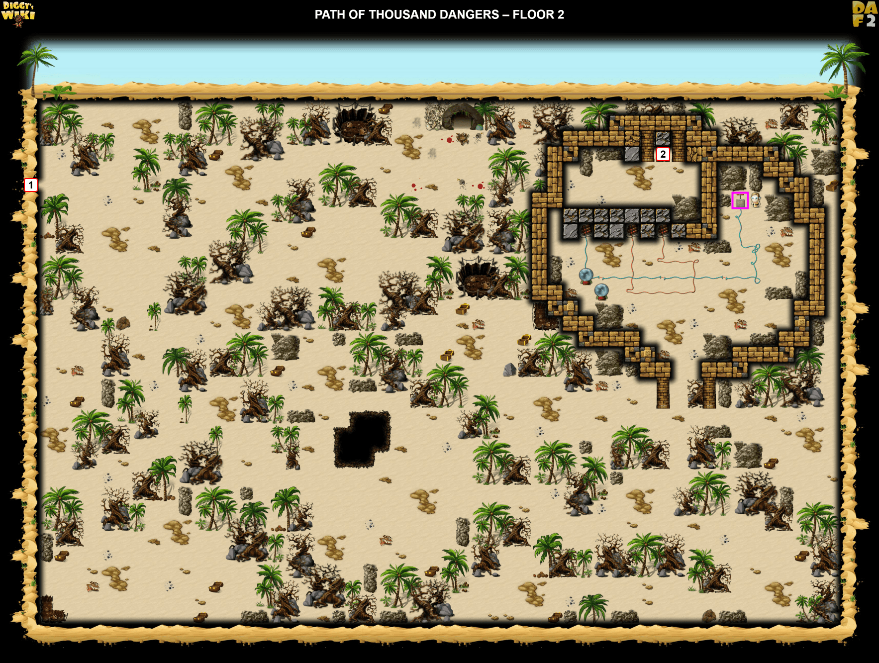 Path Of Thousand Dangers Map 2