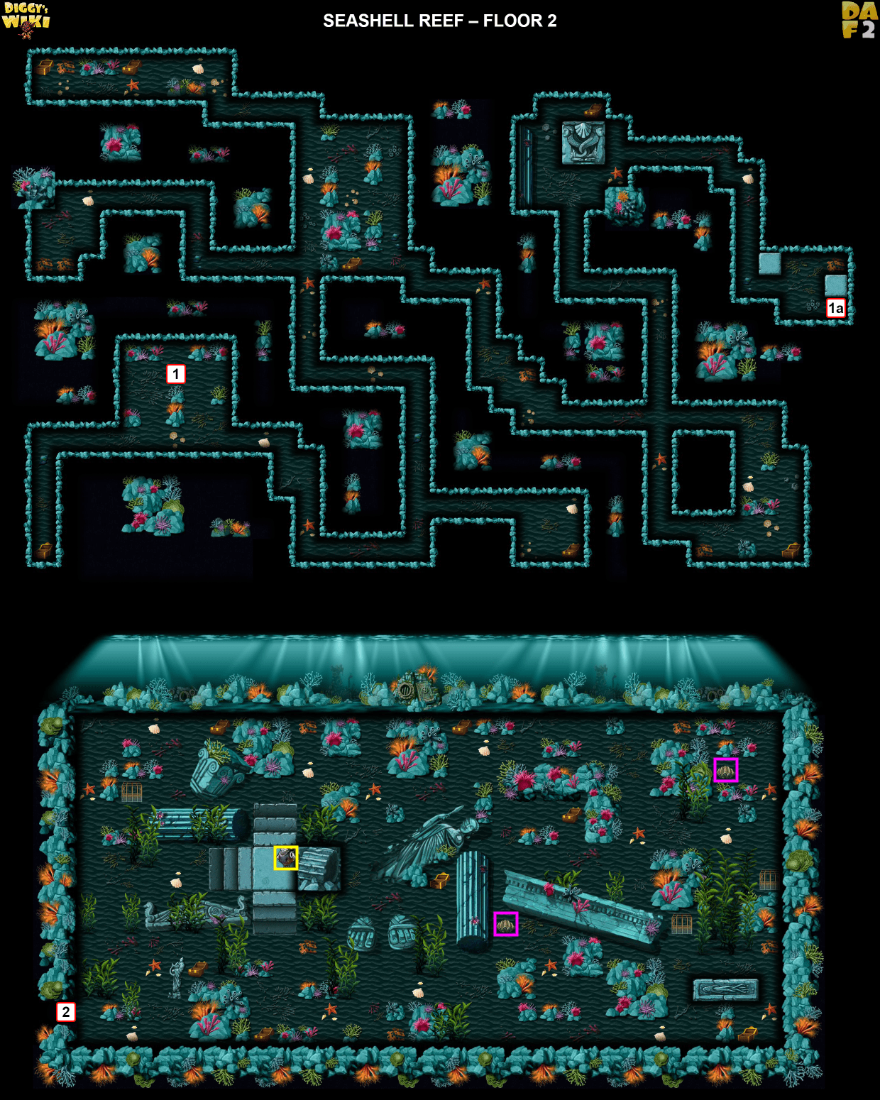Seashell Reef Map 2