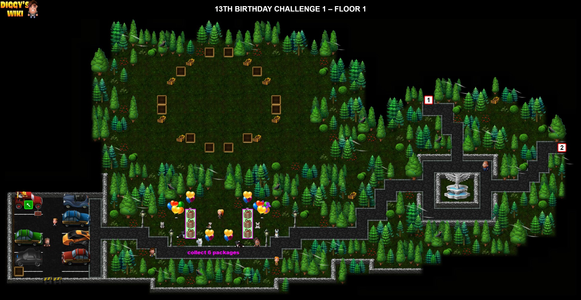 13th Birthday Challenge 1 Map 0