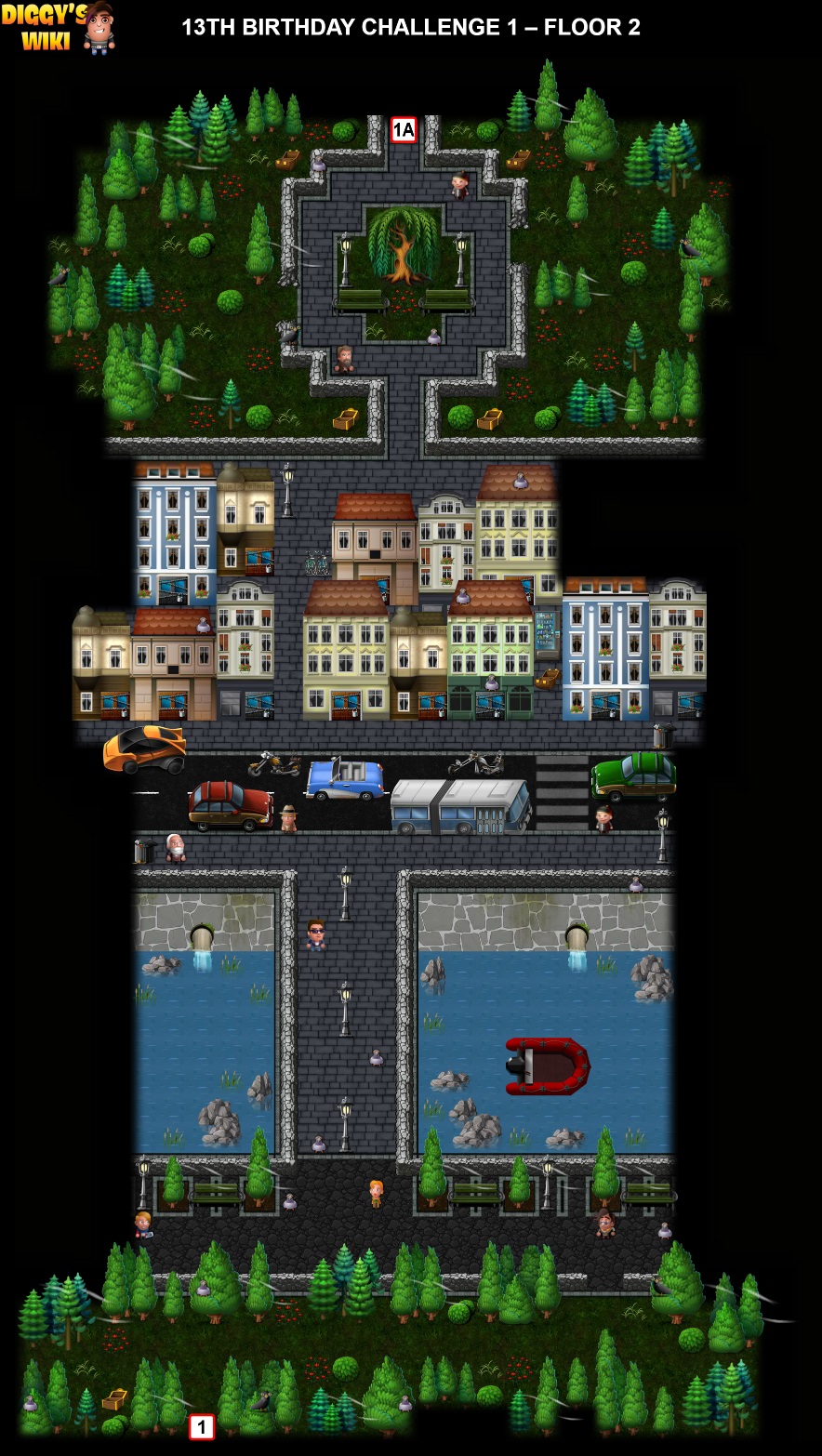 13th Birthday Challenge 1 Map 1
