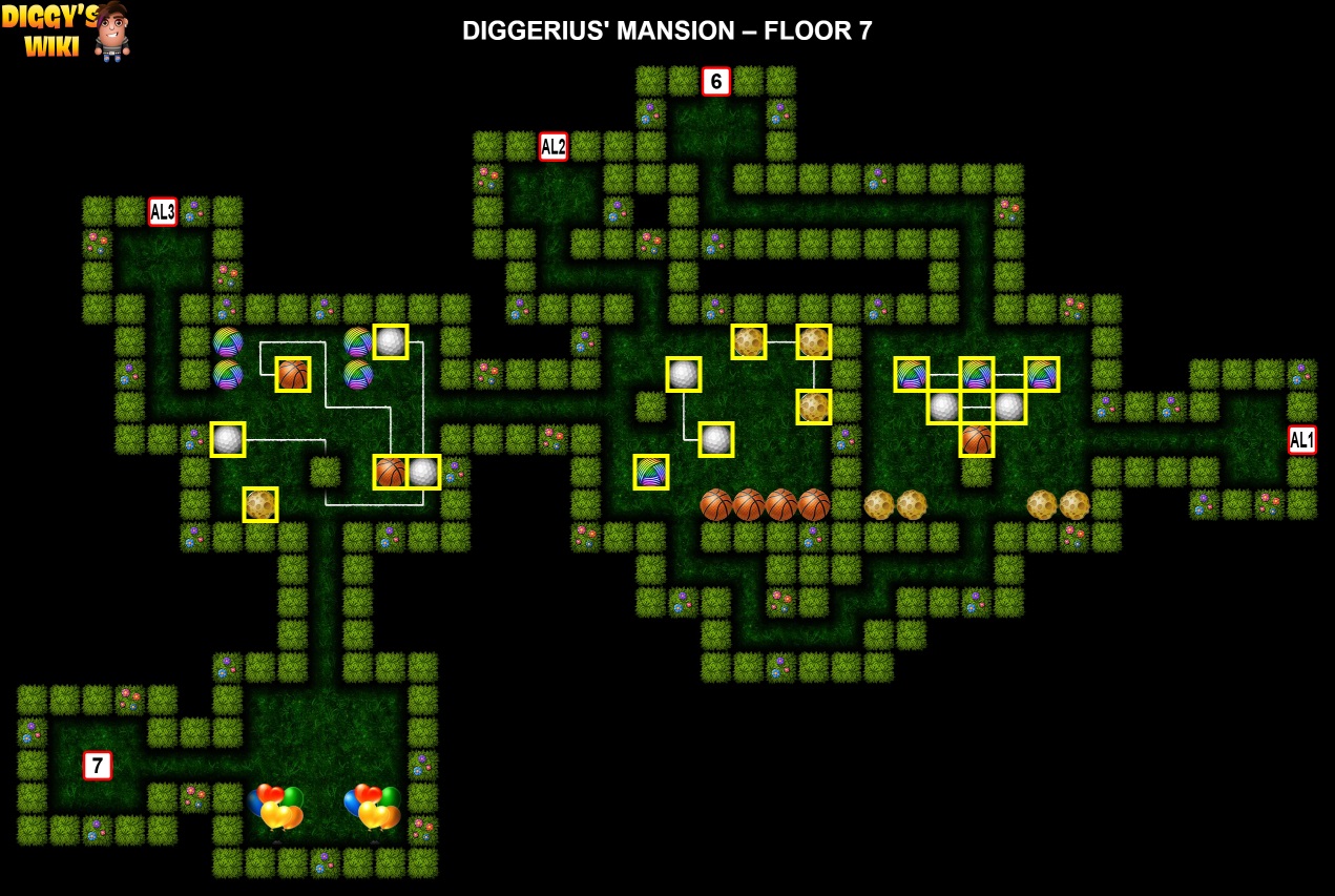 Diggerius' Mansion Map 5