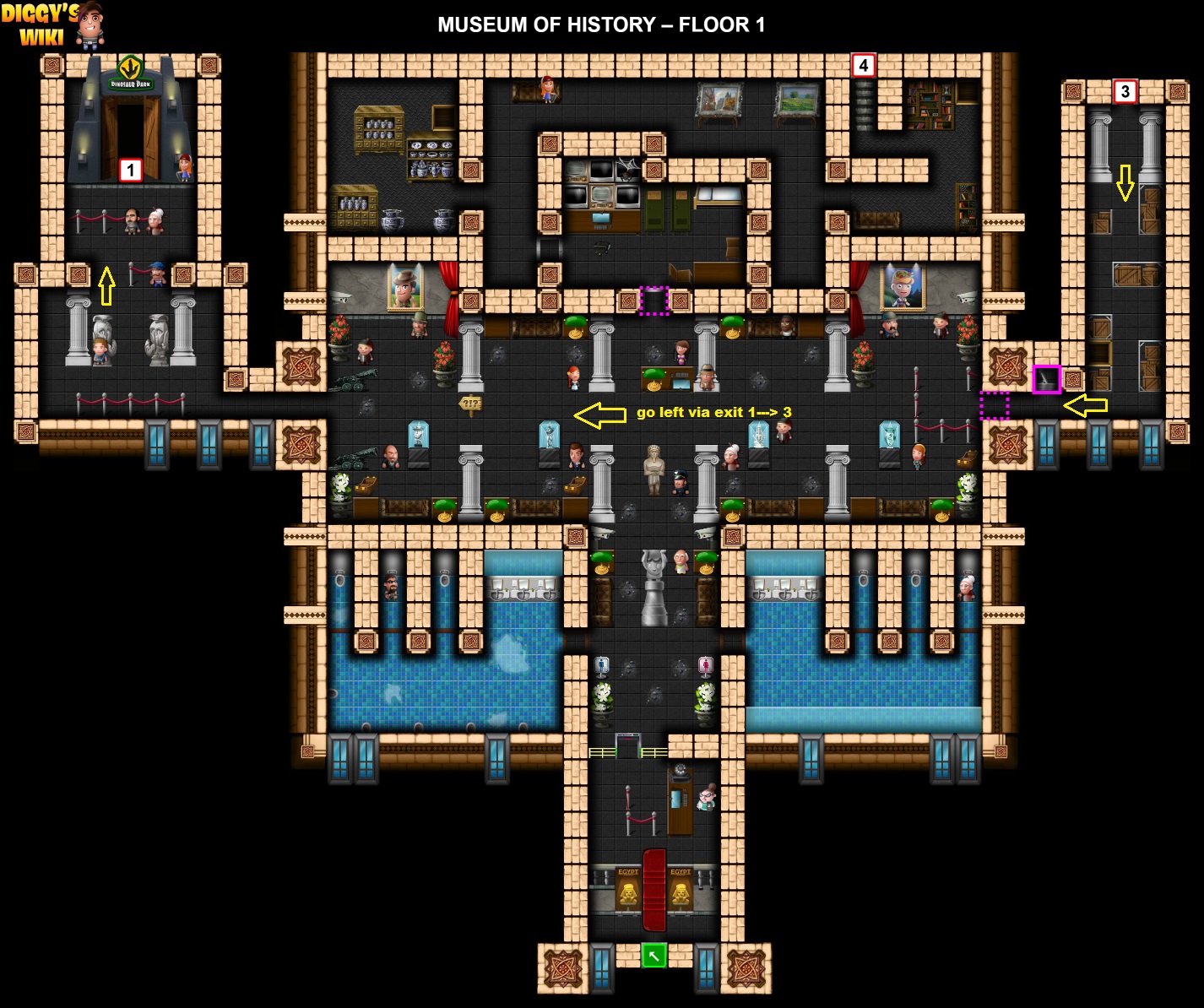 Museum Of History Map 0