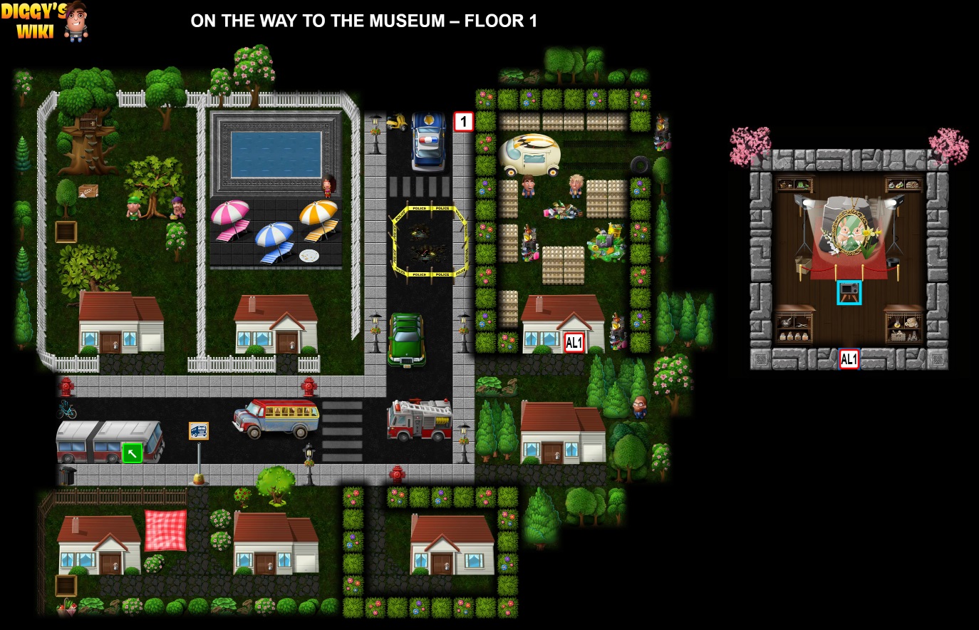 On The Way To The Museum Map 0