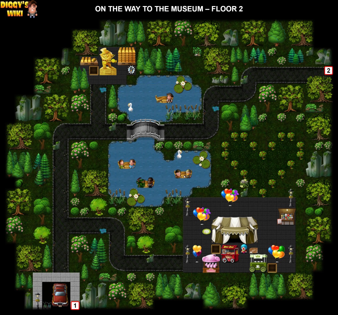 On The Way To The Museum Map 1