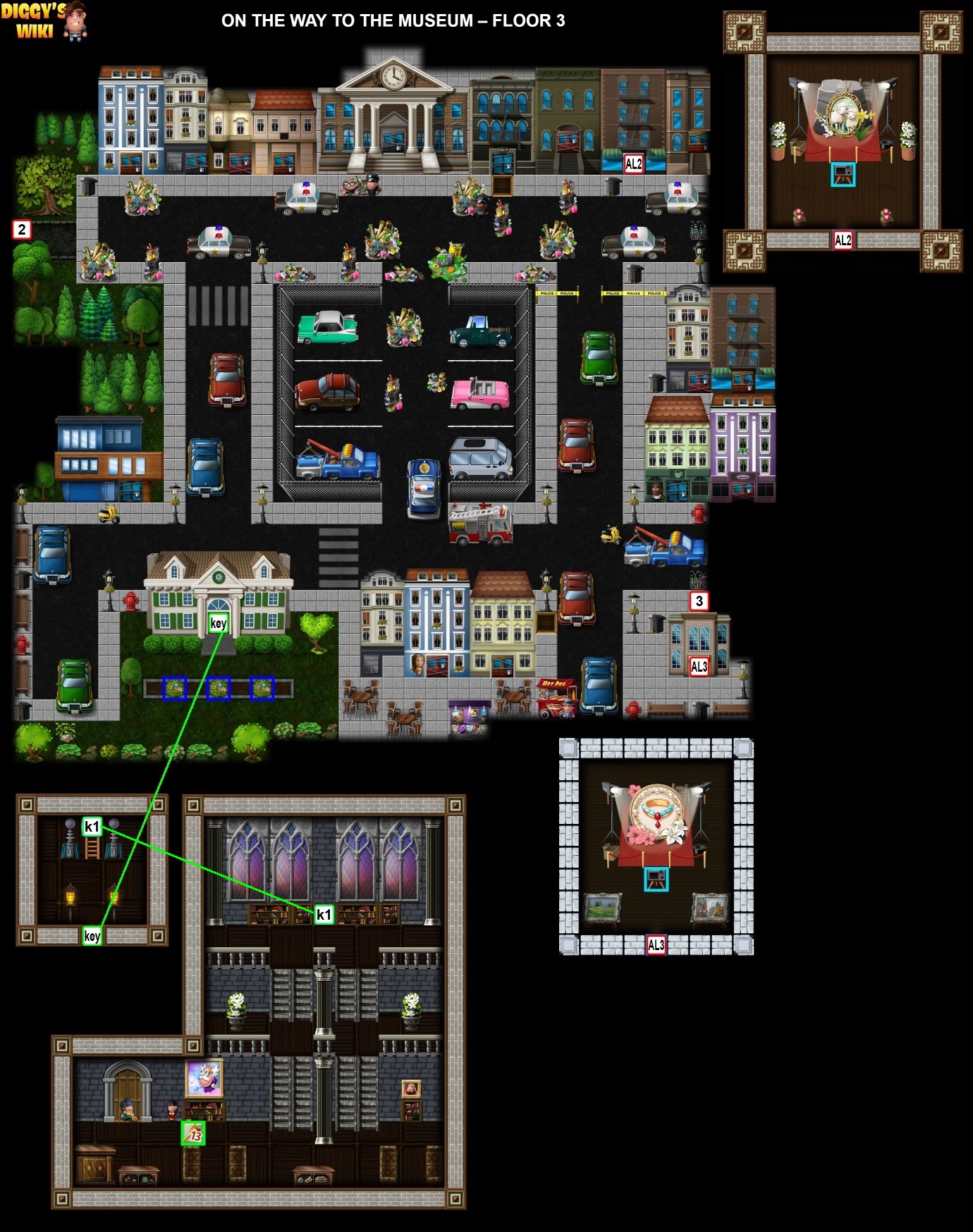 On The Way To The Museum Map 2