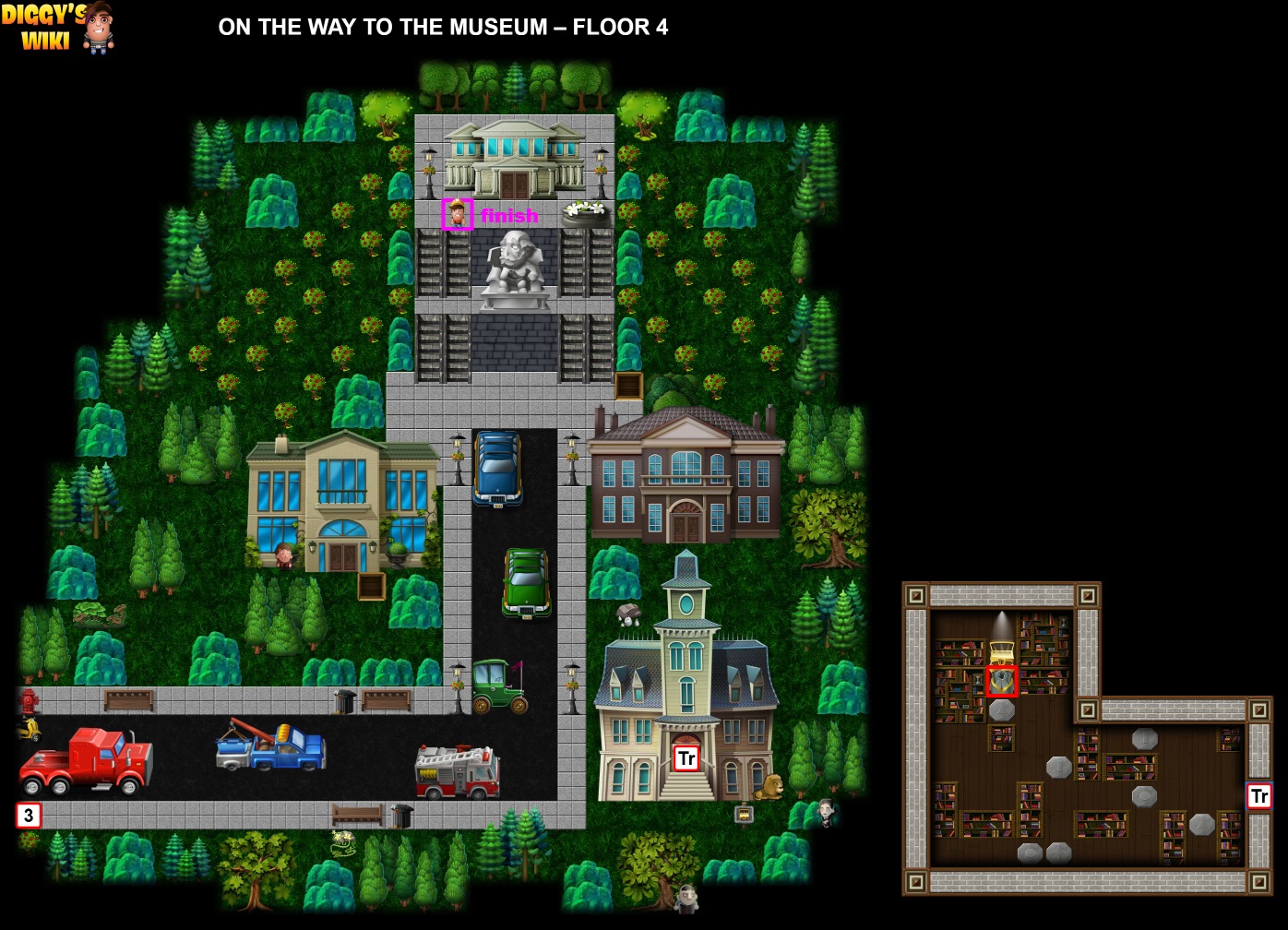 On The Way To The Museum Map 3