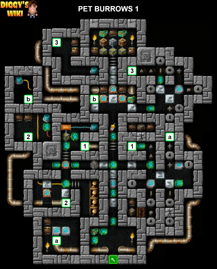 Pet Burrows 1 Map 1