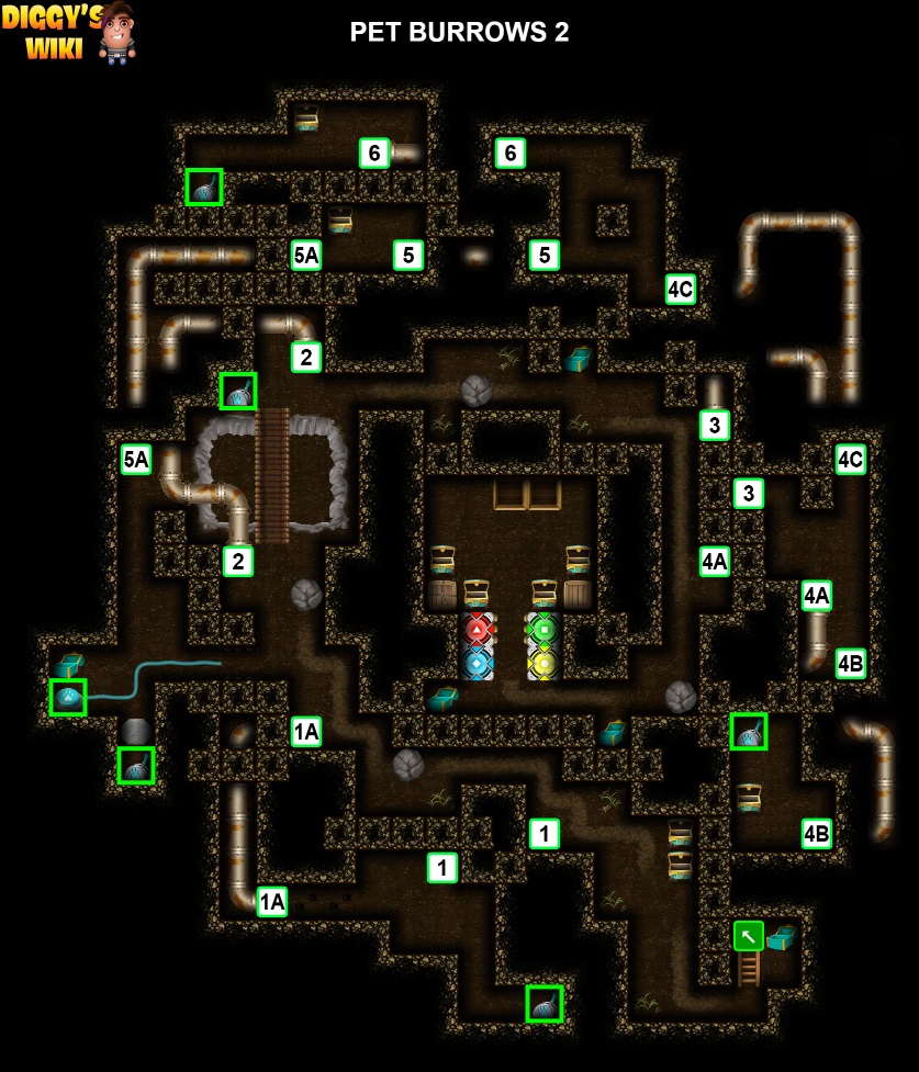 Pet Burrows 2 Map 0
