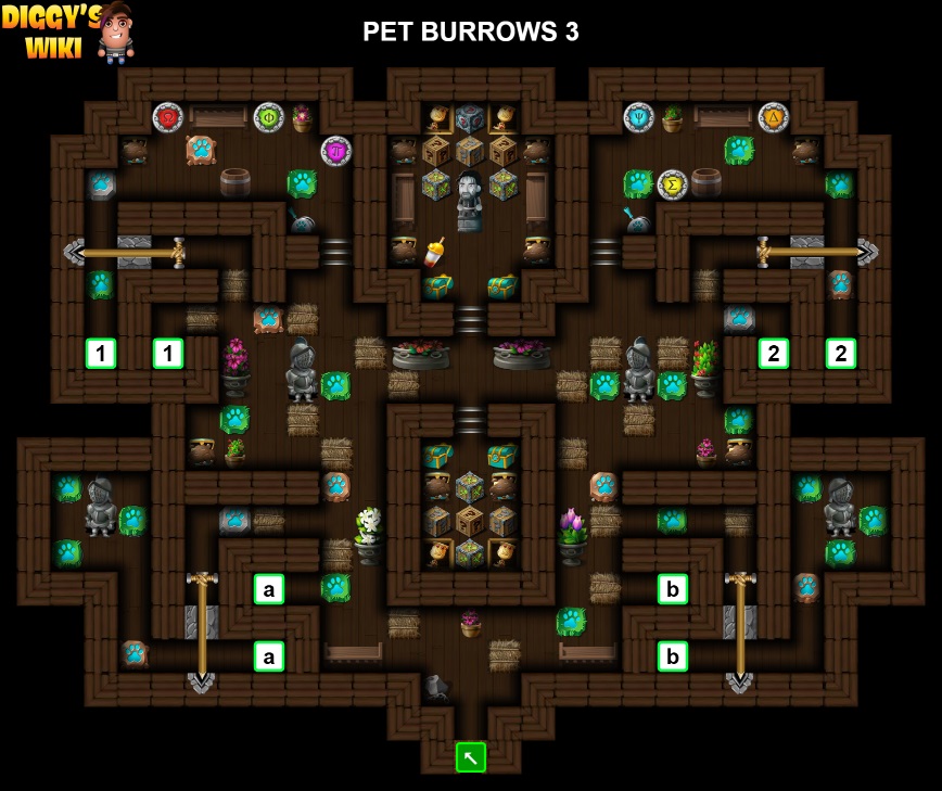 Pet Burrows 3 Map 1