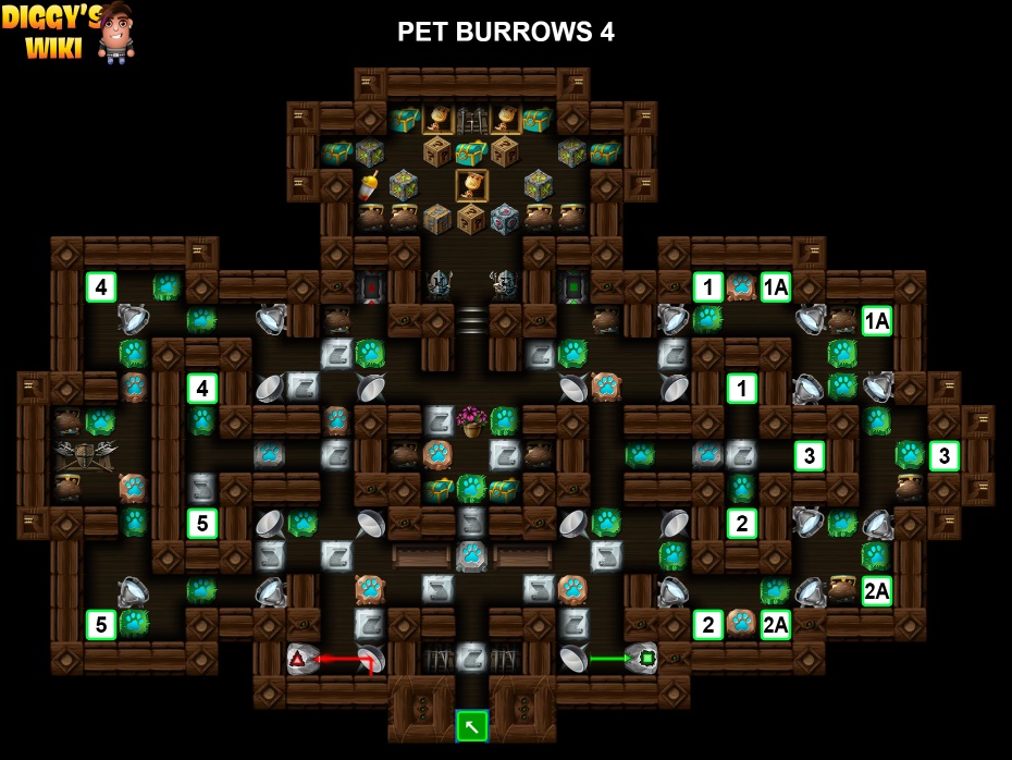Pet Burrows 4 Map 1