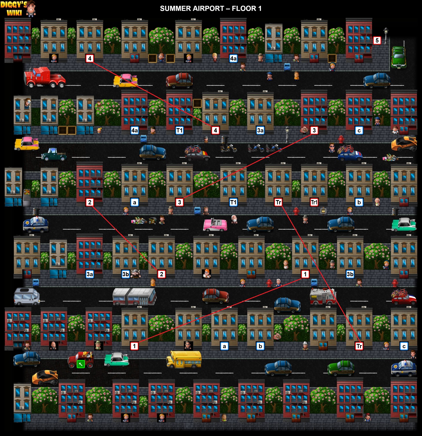 Summer Airport Map 0