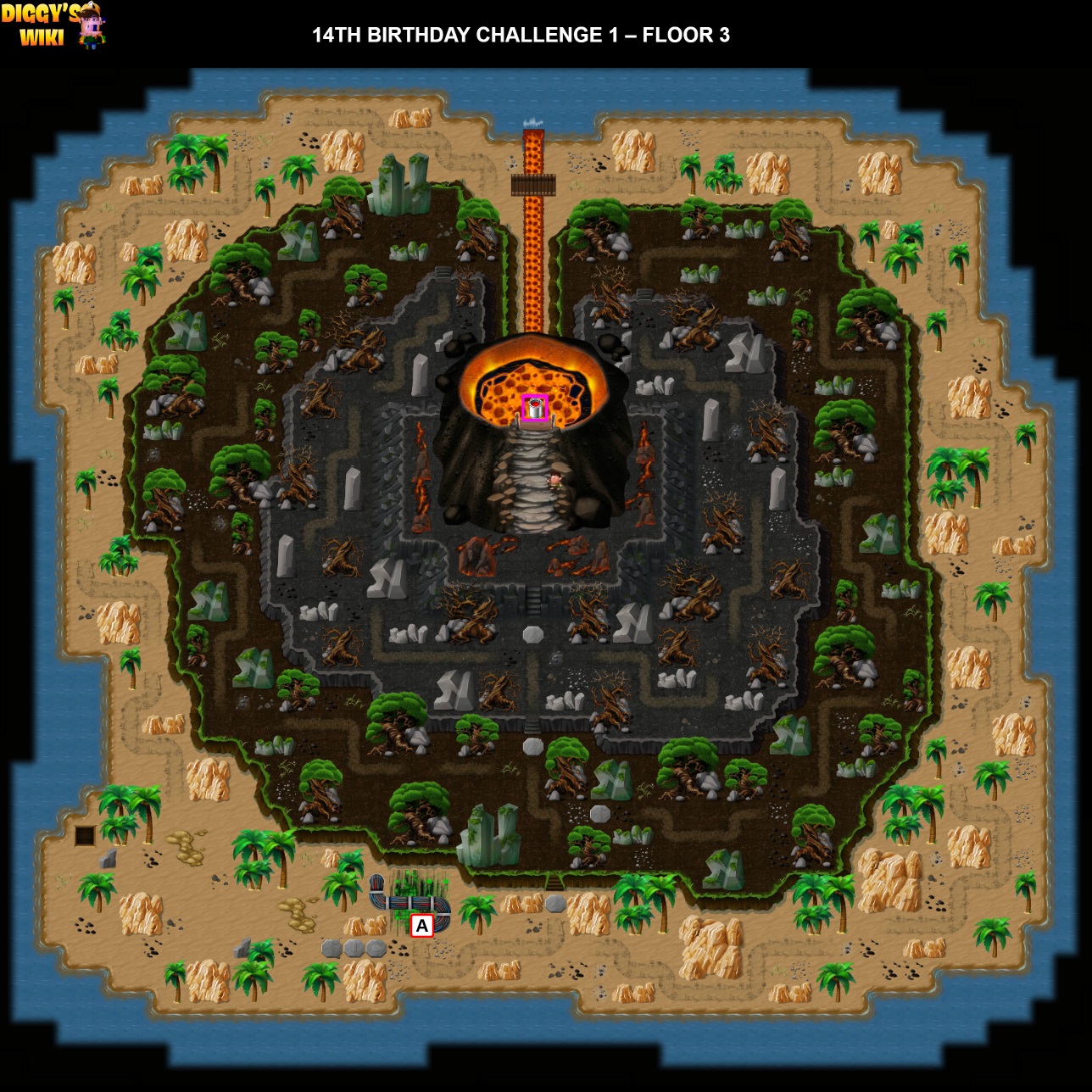 14th Birthday Challenge 1 Map 2