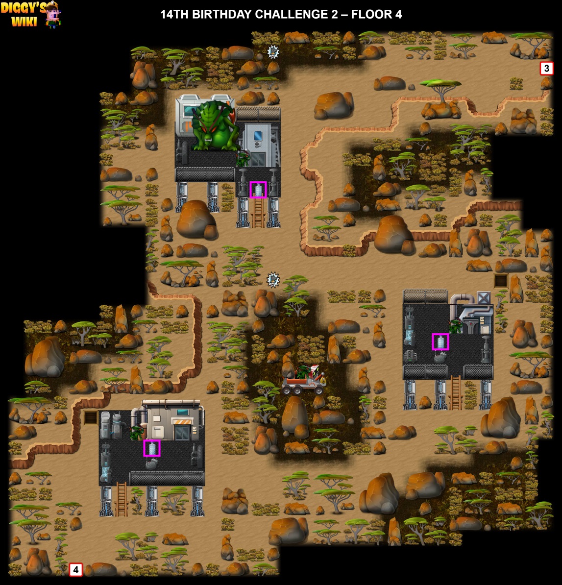 14th Birthday Challenge 2 Map 2