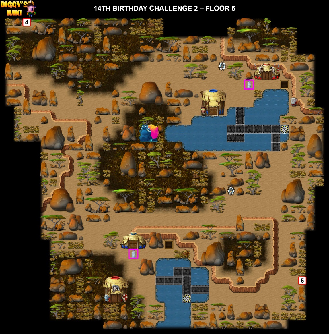 14th Birthday Challenge 2 Map 3