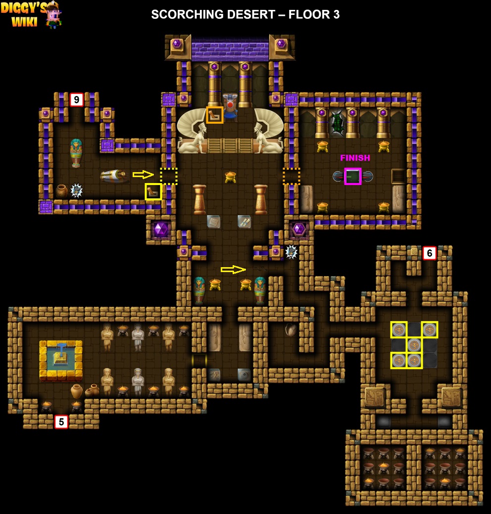 Scorching Desert Map 2