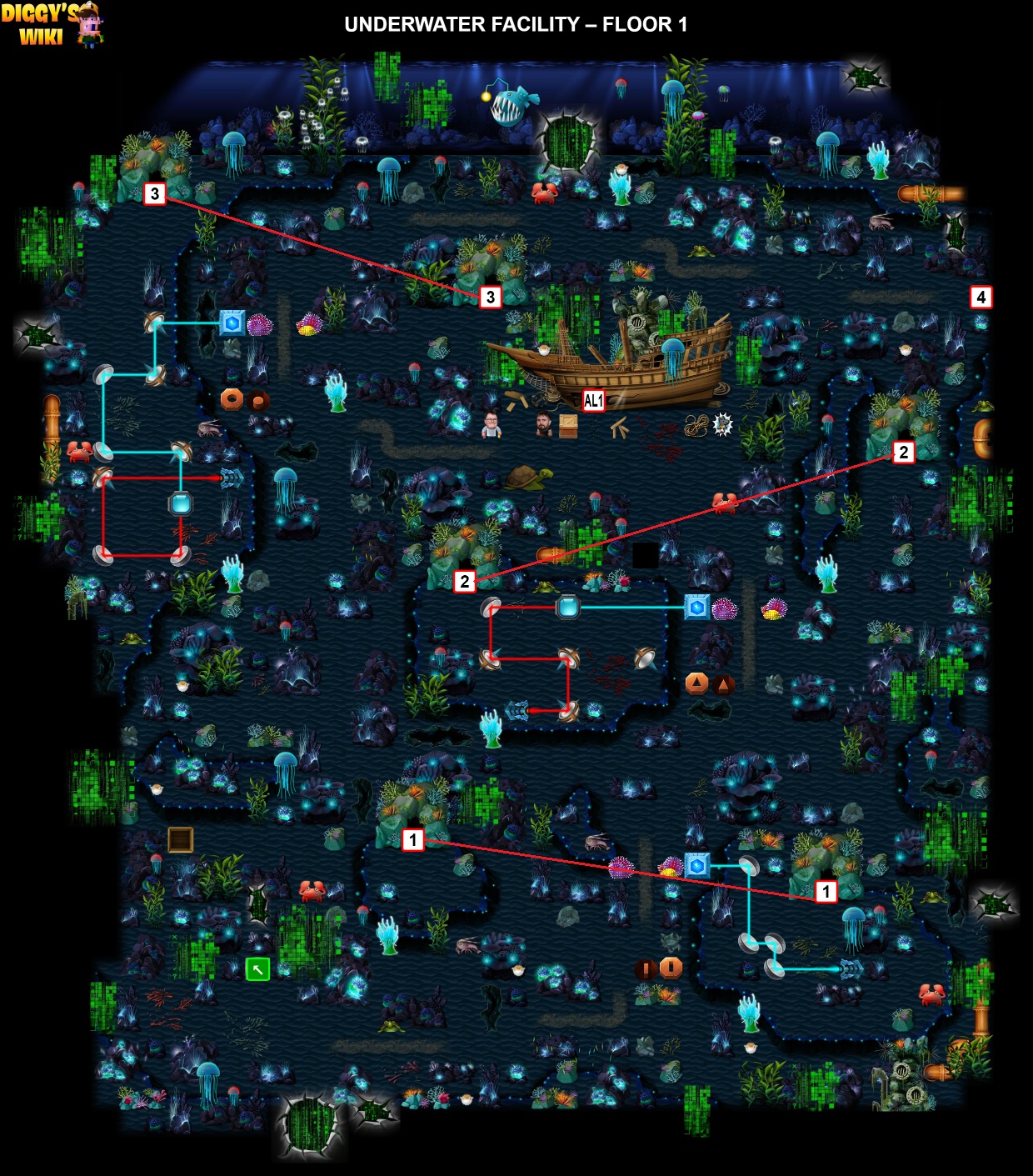 Underwater Facility Map 0