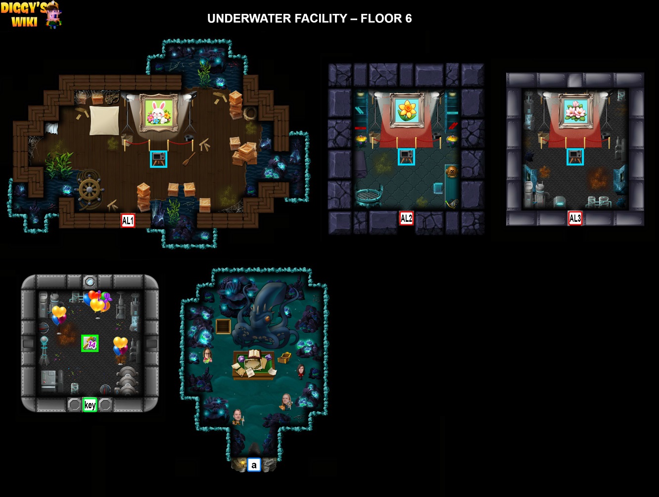Underwater Facility Map 4