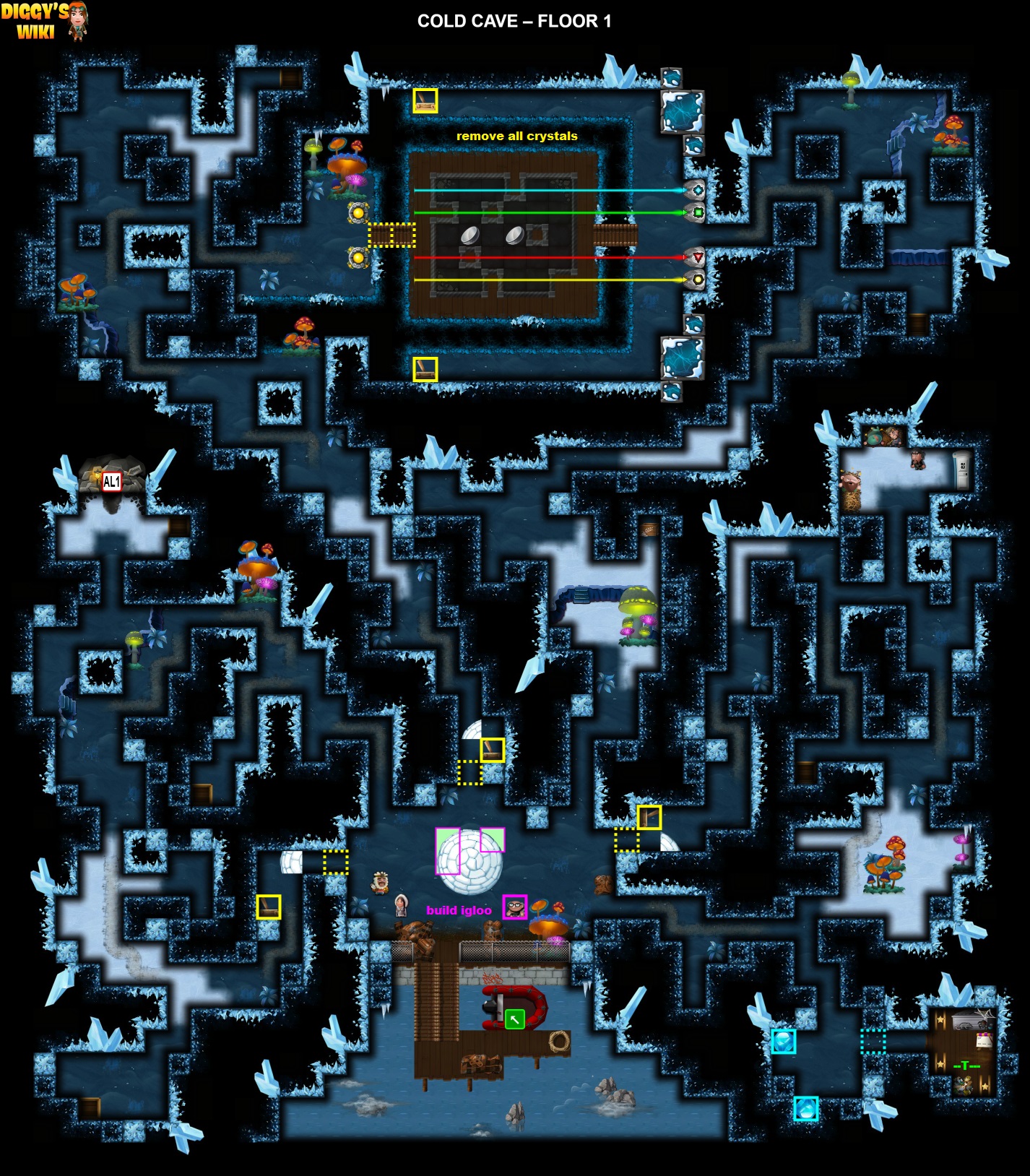 Cold Cave Map 0