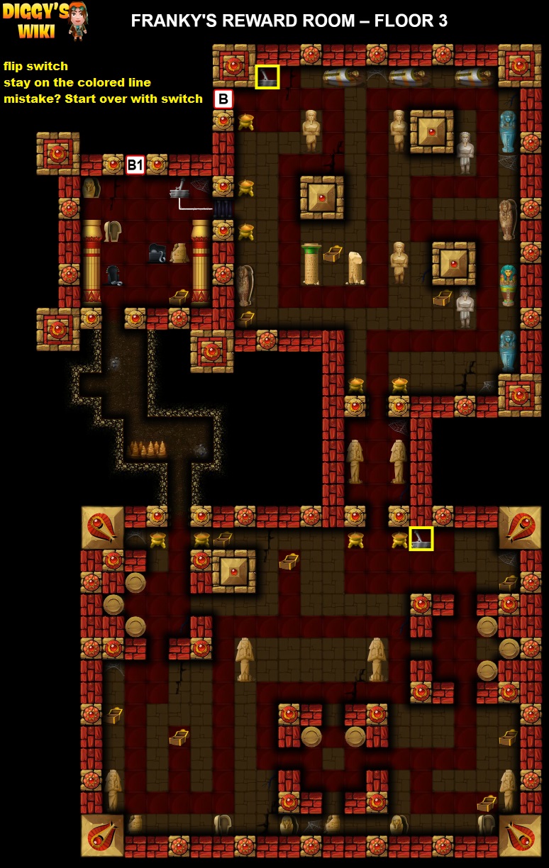 Franky's Reward Room Map 2