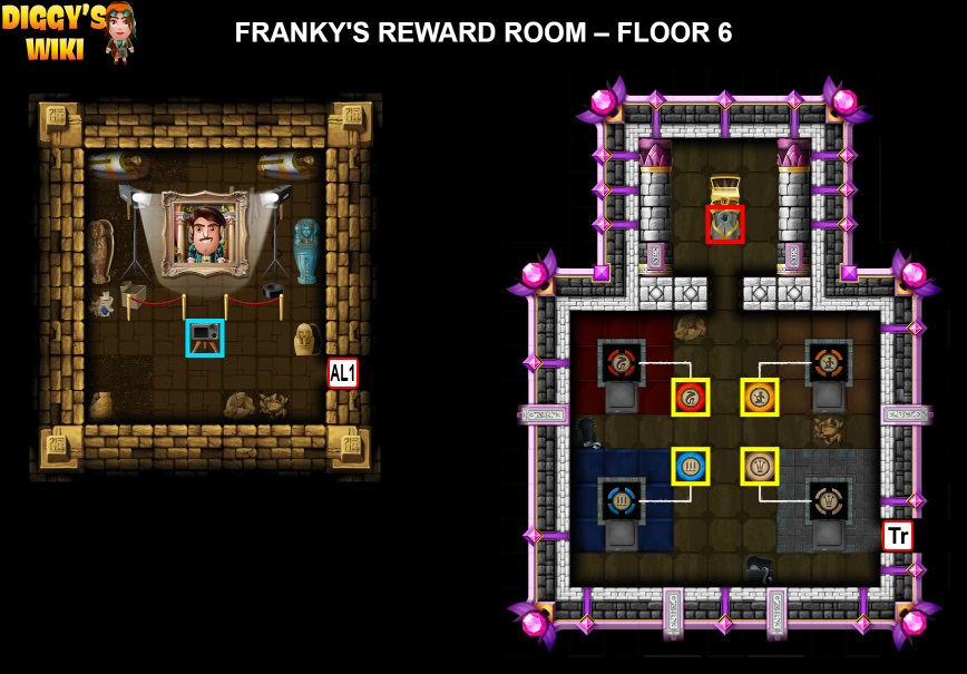 Franky's Reward Room Map 5