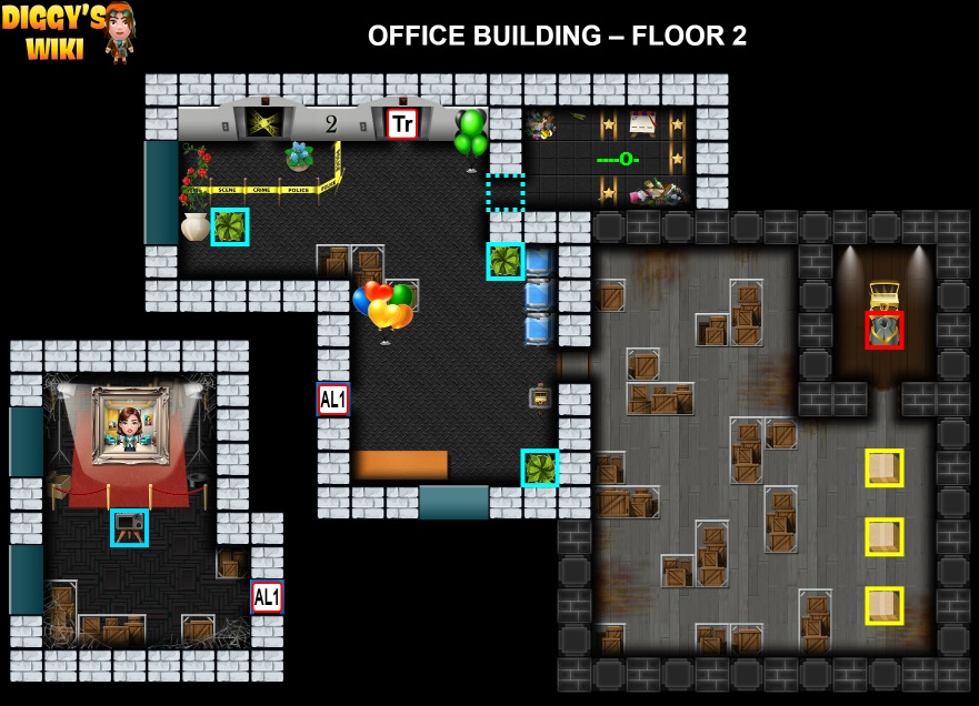 Office Building Map 1