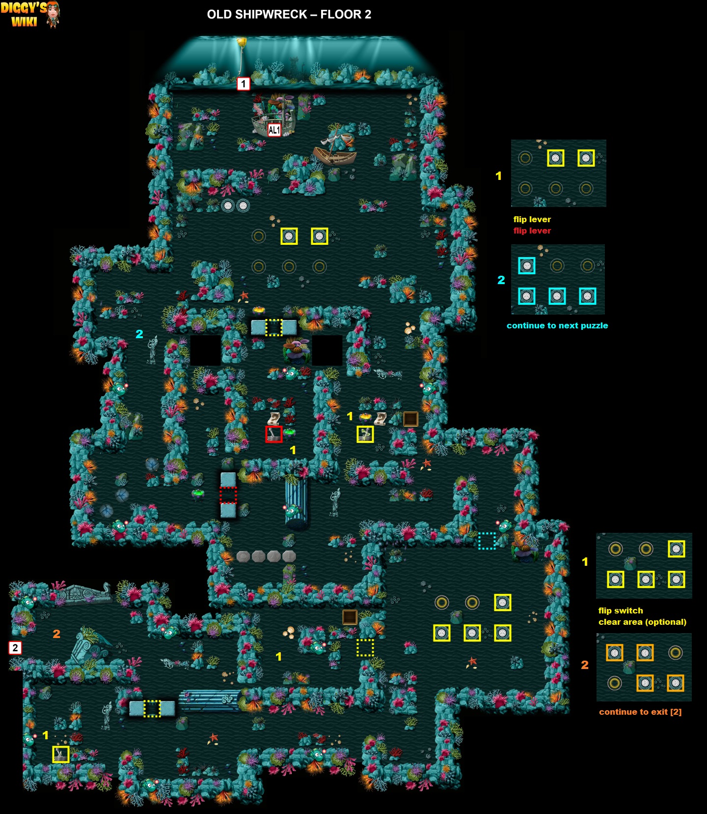 Old Shipwreck Map 1