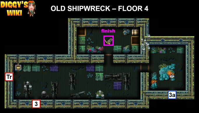 Old Shipwreck Map 3