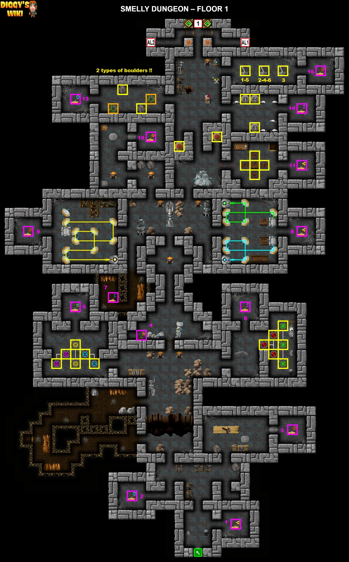 Smelly Dungeon Map 0