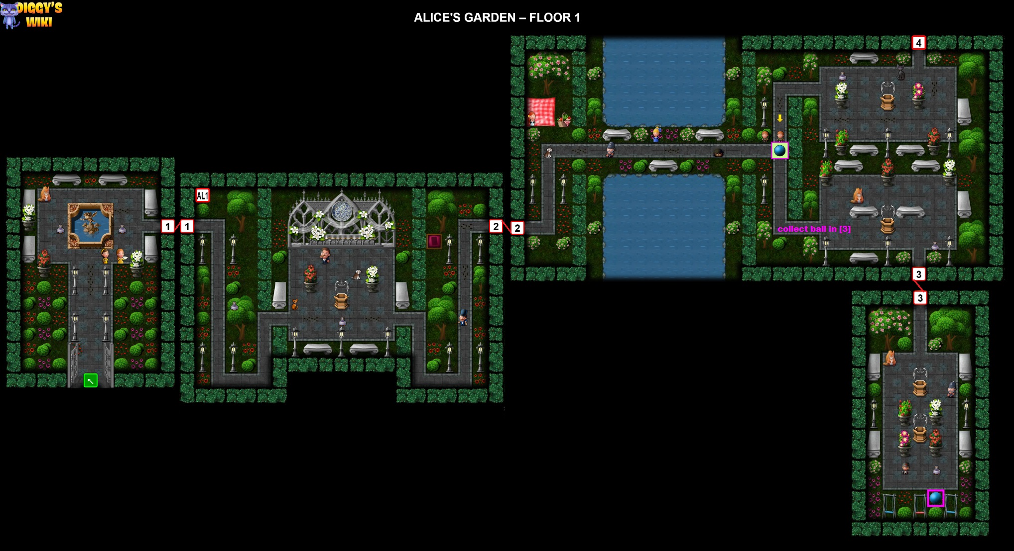 Alice's Garden Map 0