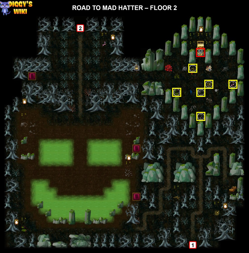 Road To Mad Hatter Map 1
