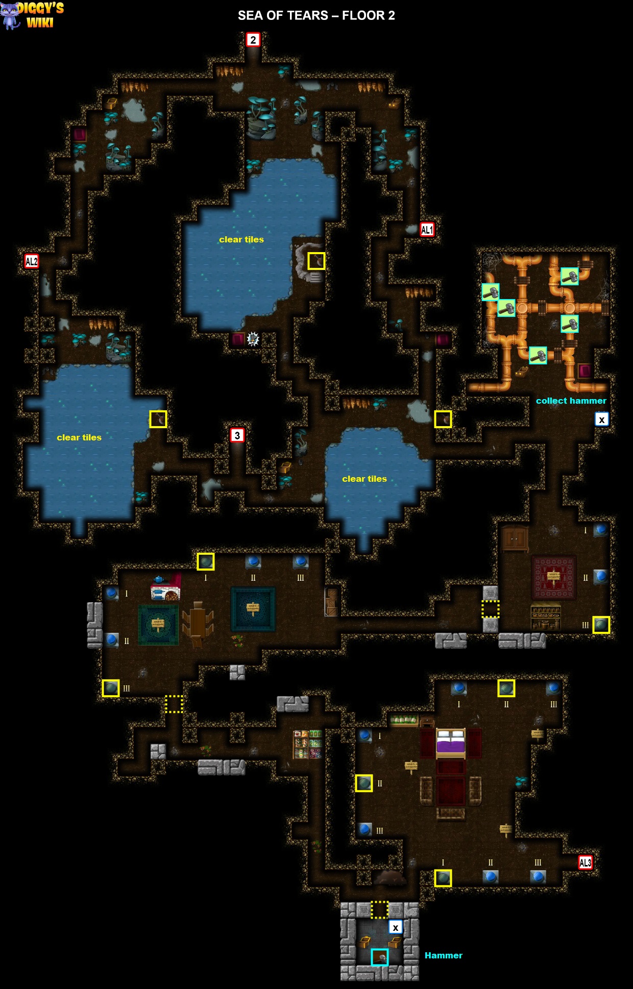 Sea Of Tears Map 1