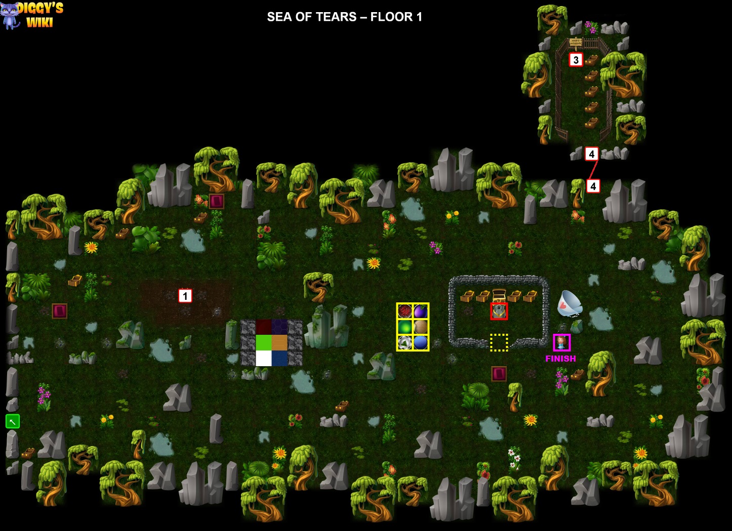Sea Of Tears Map 2