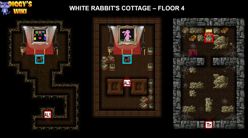 White Rabbit's Cottage Map 3