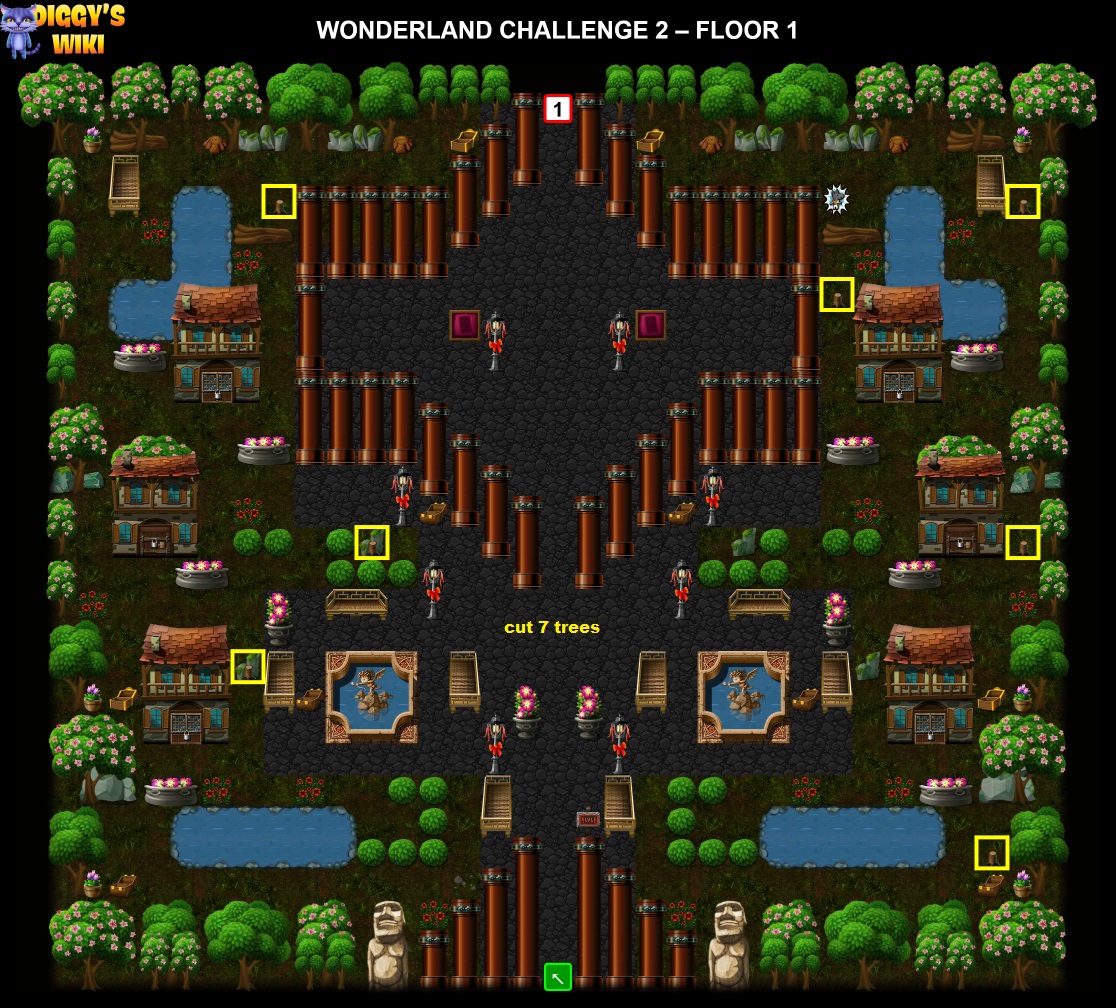 Wonderland Challenge 2 Map 0