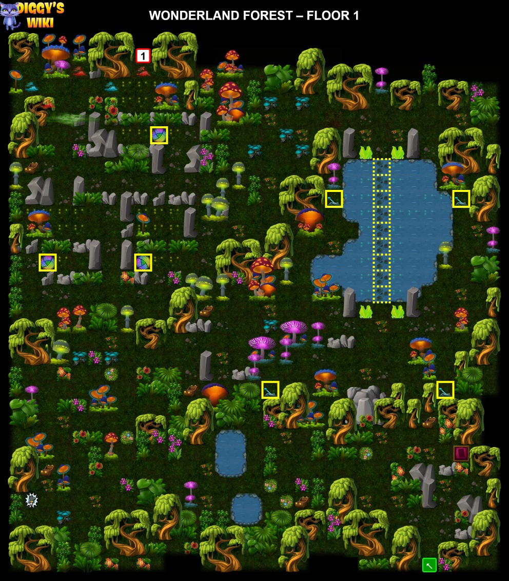 Wonderland Forest Map 0