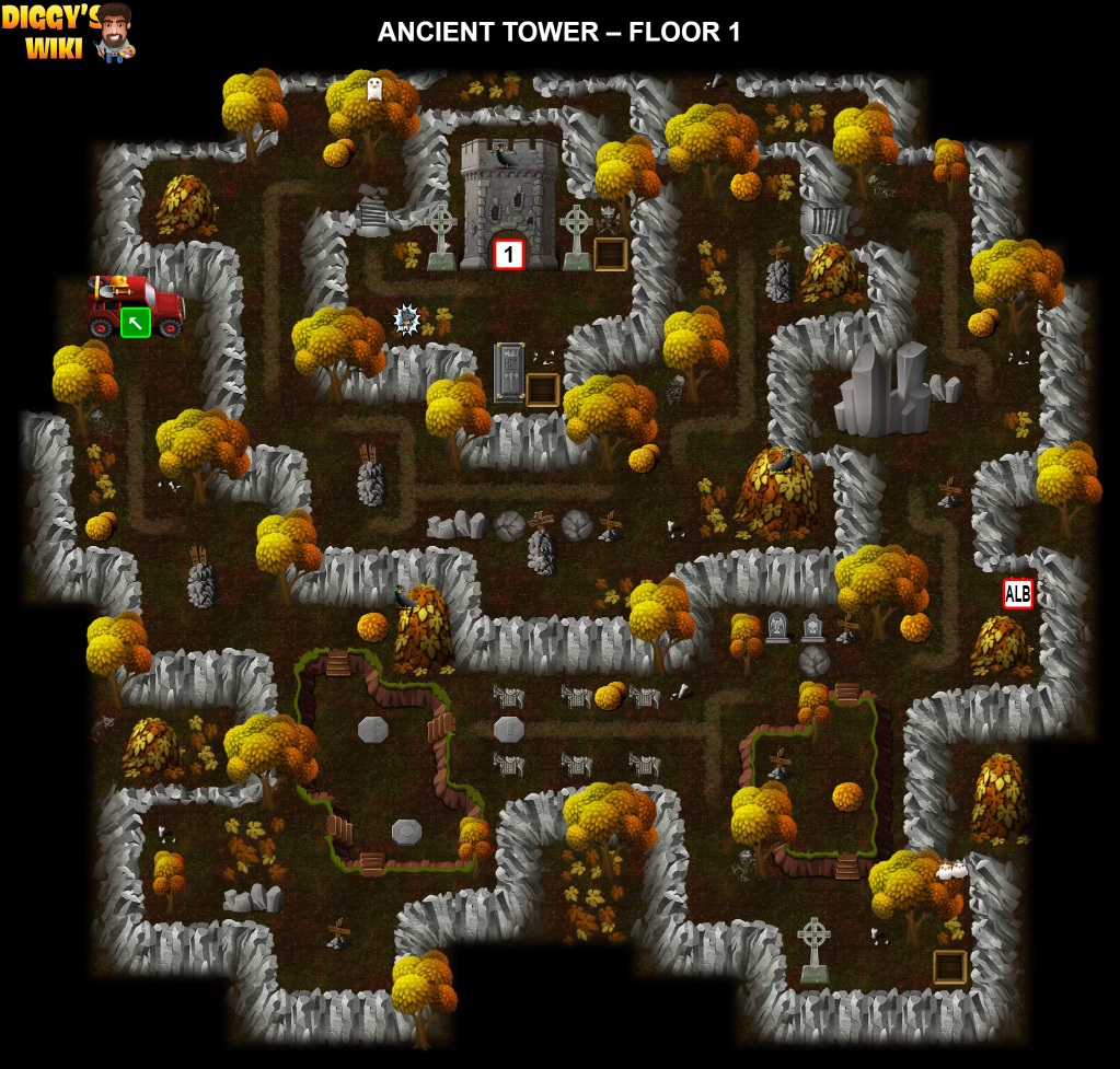 Ancient Tower Map 0