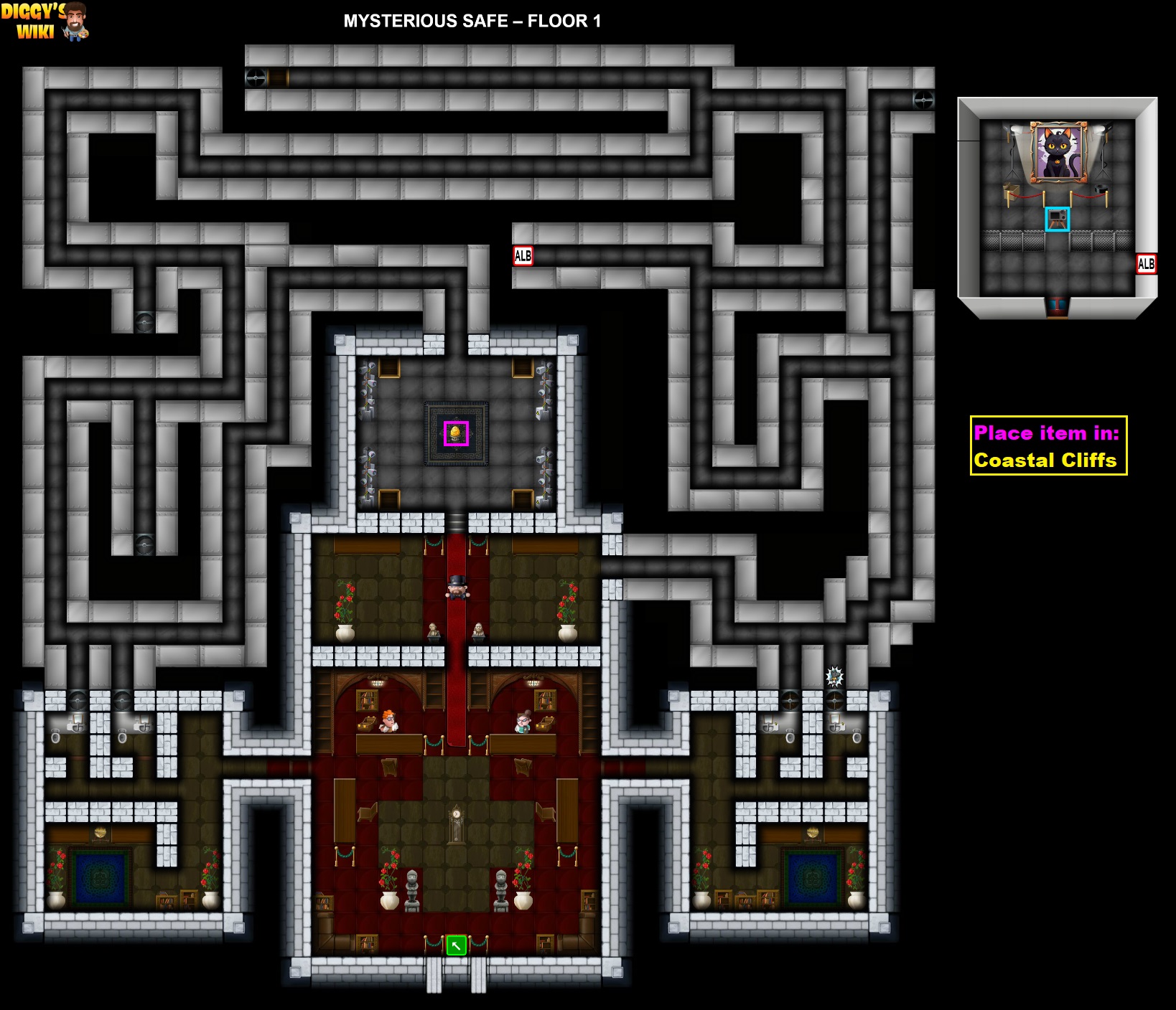 Mysterious Safe Map 0