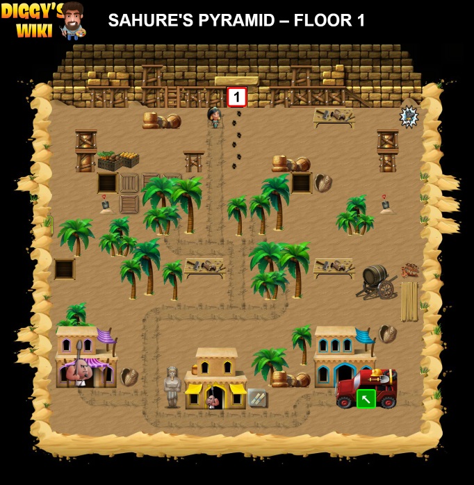 Sahure's Pyramid Map 0