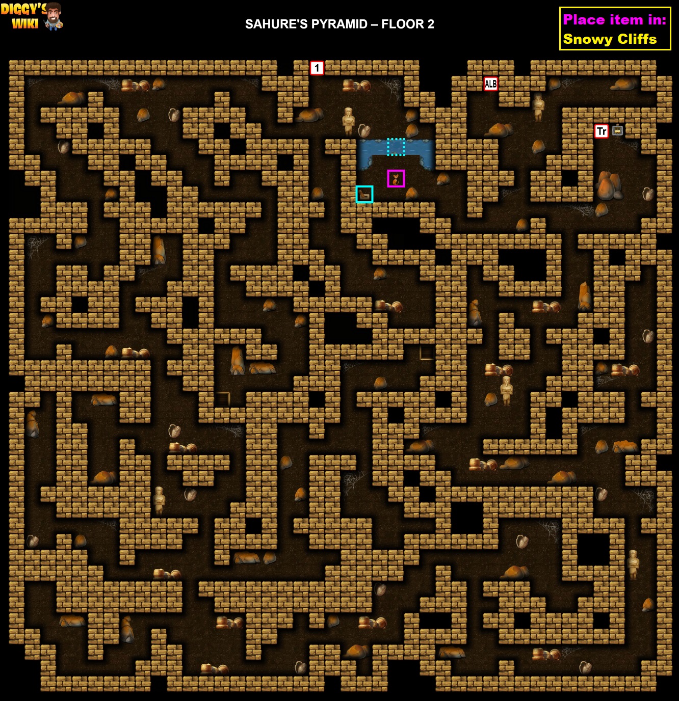 Sahure's Pyramid Map 1