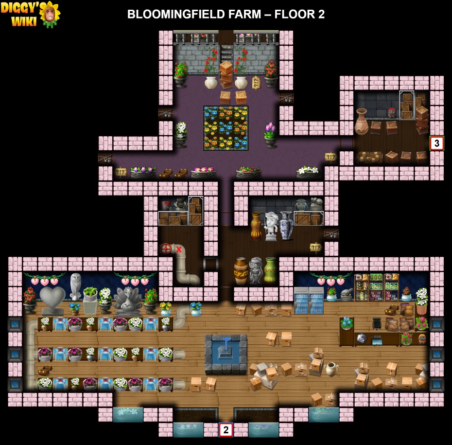 Bloomingfield Farm Map 2