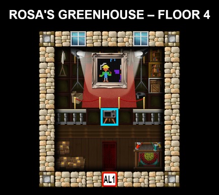 Rosa's Greenhouse Map 3