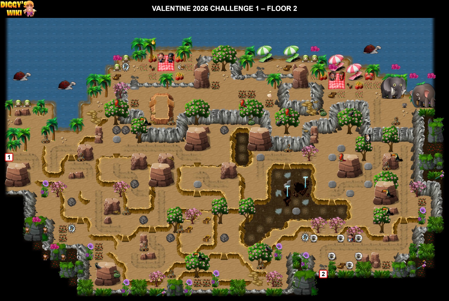 Caesar And Cleopatra Challenge 1 Map 1